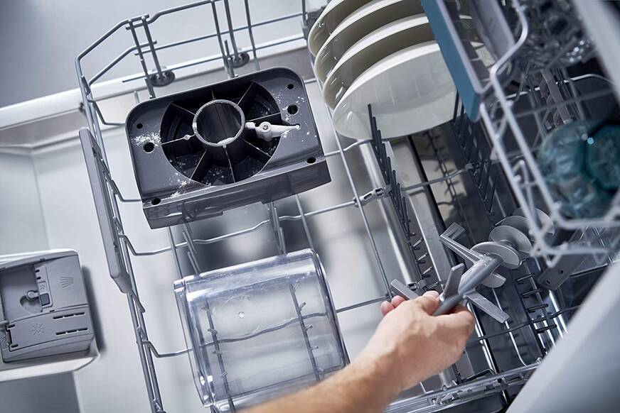 Philips Pastamaker Reinigung in der Spuelmaschine